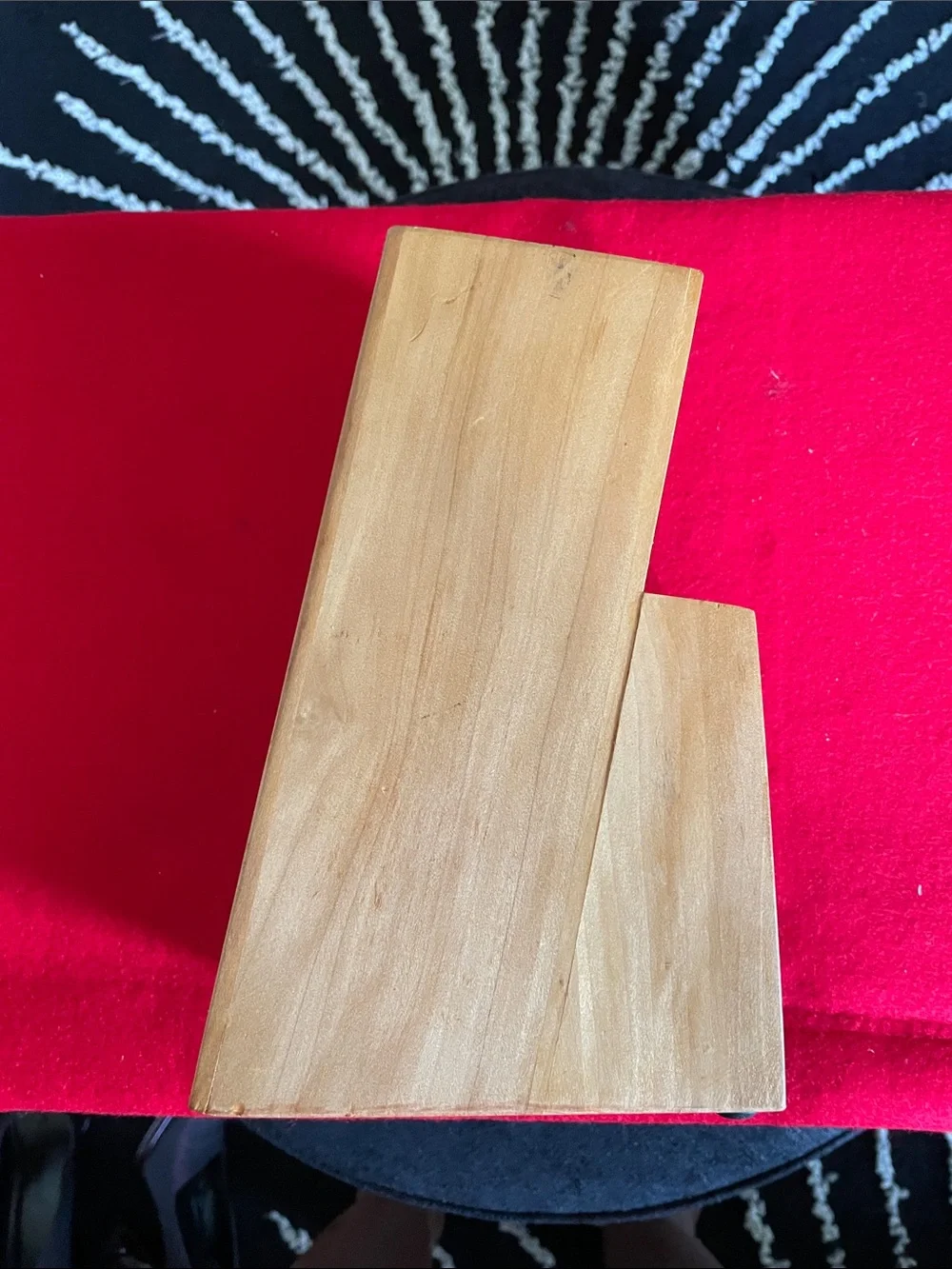 Natural Wood Knife Block Only-14 Slots